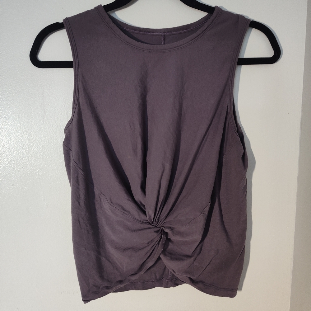 Lululemon Twist Front Sleeveless Top - Purple